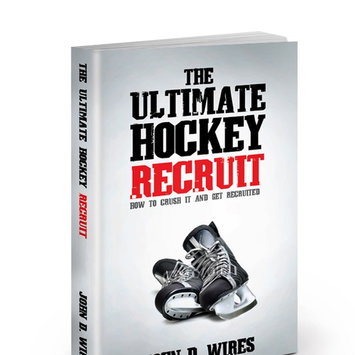 Book Cover for "The Ultimate Hockey Recruit" Réalisé par line14