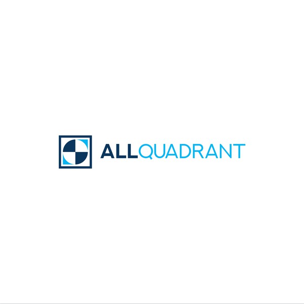 Design by LizArt Design titled "Bold Logo Concept for All Quadrant"