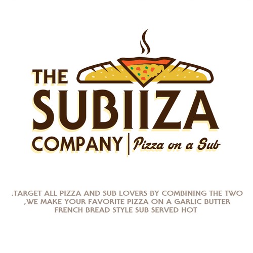 Calling all pizza and sub lovers! Design by Maher Sh