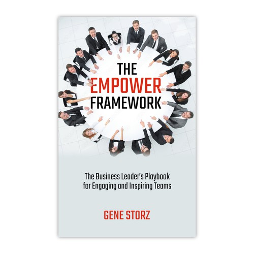 Design of business book cover for "The EMPOWER Framework" Design by denandapr