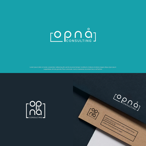 Design realizzato da Júlia Mello intitolato "OPNA Consulting"