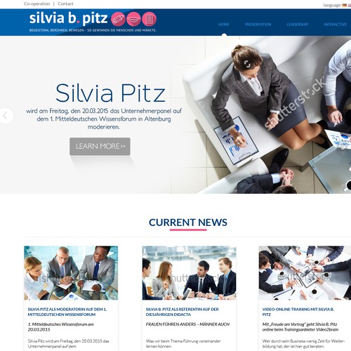 Web page design contest entry by Sai Design *