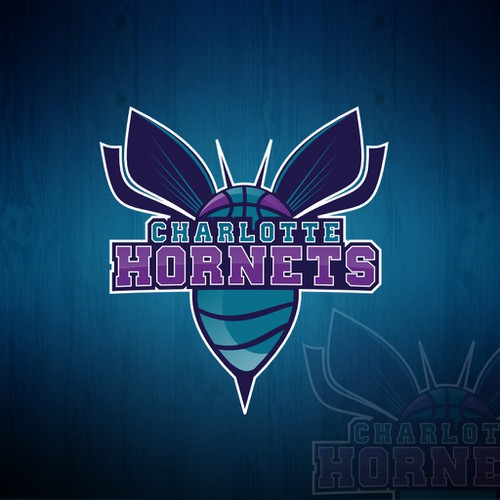 Community Contest: Create a logo for the revamped Charlotte Hornets! Design by favela design