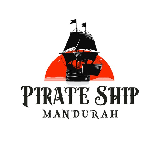 Logo for a Pirate Ship Tourism business Design by Ben Deltorov