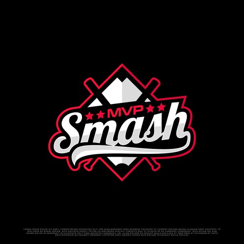 MVP Smash Softball Design by Canis Dirus