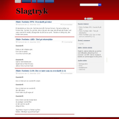 Simple Header and Footer for website Design von ekobetris