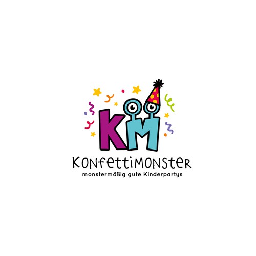 we need a fun logo for a kids party company Design by tachimaR