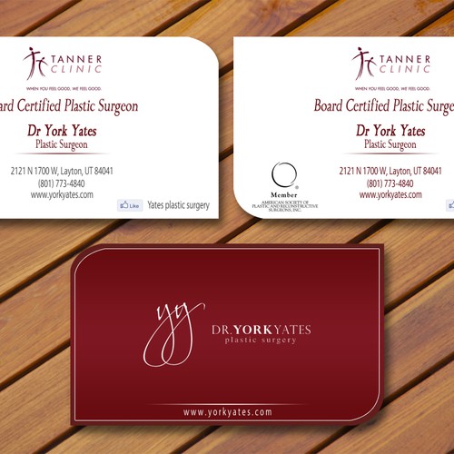 Dr. York Yates Plastic Surgery - business card Design by ls_design