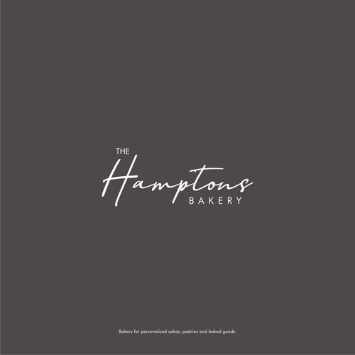 The Hamptons Bakery Logo Design by Dirtymice