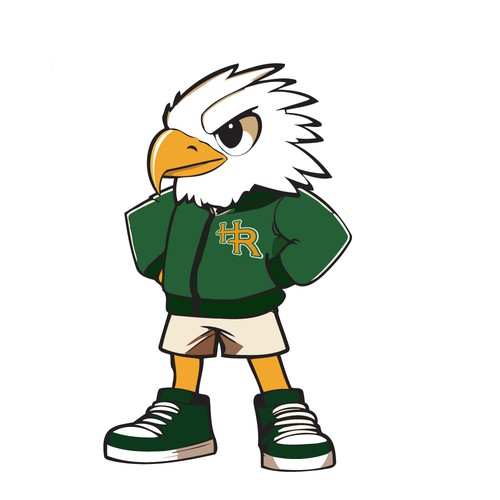 Designs | Modern Jayhawk Mascot for K-12 School Community | Logo design ...