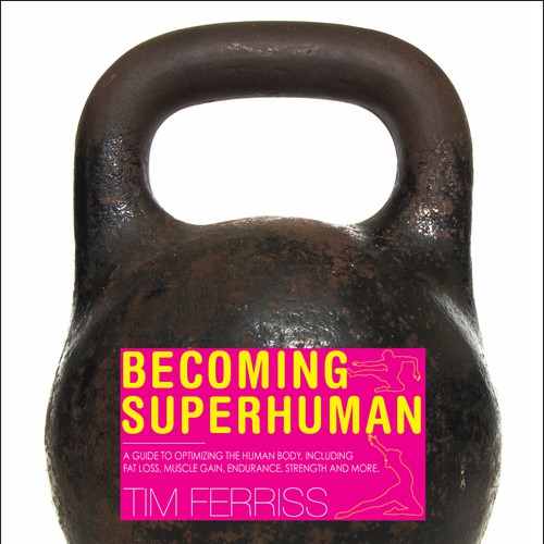 "Becoming Superhuman" Book Cover Design by sofiesticated