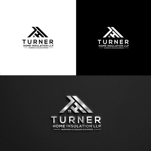 Designs Turner Home Insulation LLP Logo & brand identity pack contest