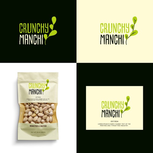 Designs | CRUNCHY MUNCHY | Logo design contest