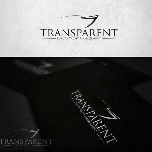 logo for TRANSPARENT Luxury Yacht Management Design by ✱afreena✱