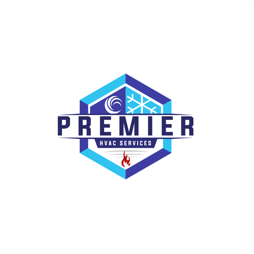 LOGO for HVAC Company (Air-conditioning, cooling and heating) Design by DED_design