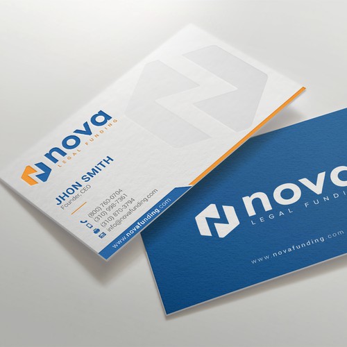 Design a Print Material (Biz Card, Letterhead, Letter) for Legal Funding Company Design von kaylee CK