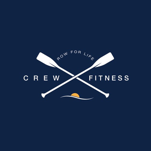 Create a logo for Crew Fitness, indoor rowing studio. | Logo design contest