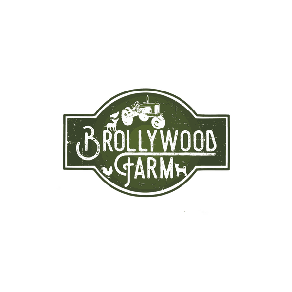 Distressed farm logo sign