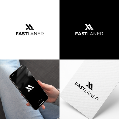 Logo + Brand for Fastlaner™ Design by Espacio