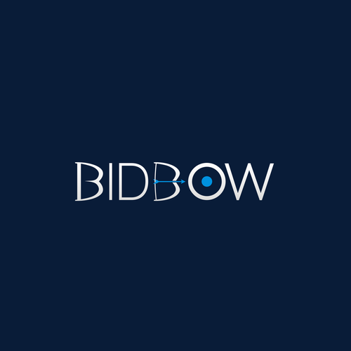 Logo for a construction bidding software product, design concept of "bow, arrow and target" Design by Equipe.X7