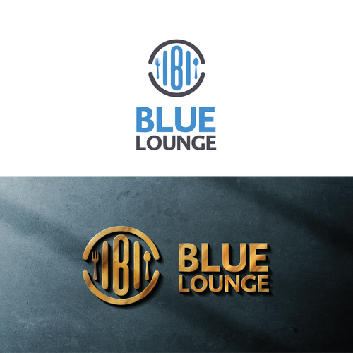 Blue lounge makeover Design by NINA GRAPHIX