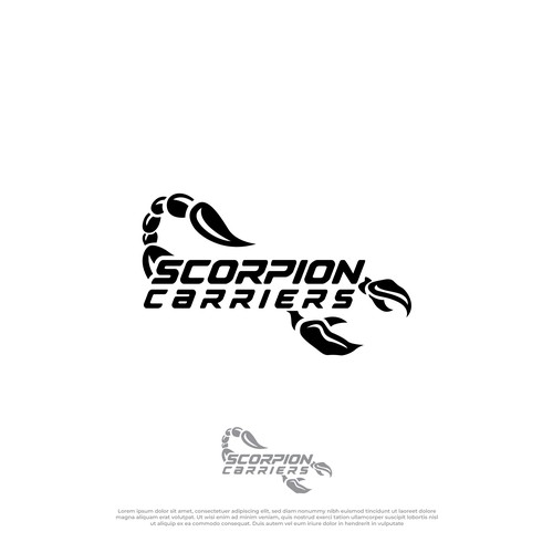 Scorpion Carriers - Trucking Company Design by Pxd.std