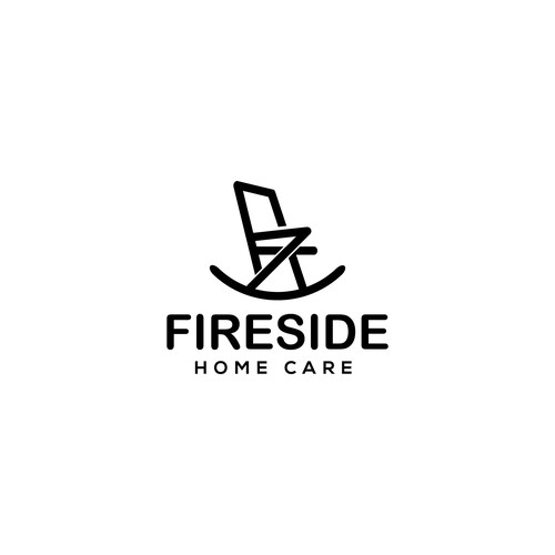 Fireside Home Care Logo Réalisé par Web Hub Solution