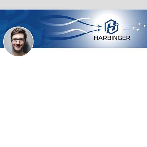 Creative Linked-in Background Design by Antoine Delorean