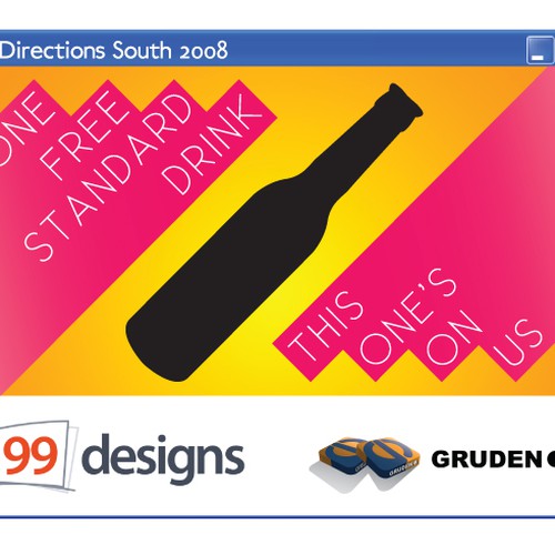 Design the Drink Cards for leading Web Conference! Design por Ammi