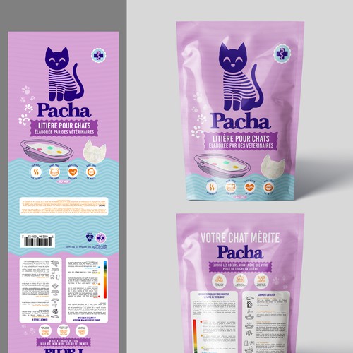 Cat Litter startup Minimalistic packaging - Contest Design von agooshe