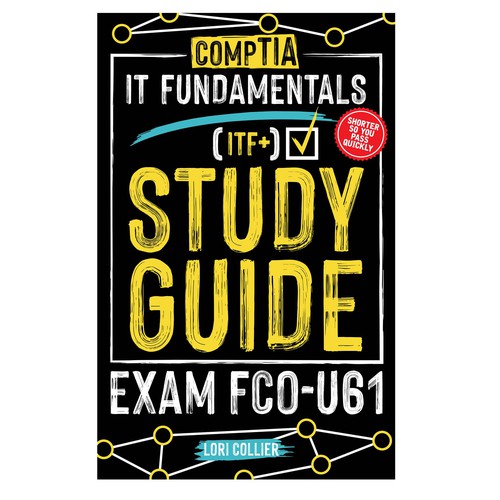 CompTIA ITF+ Study Guide Book Cover Design by kostis Pavlou