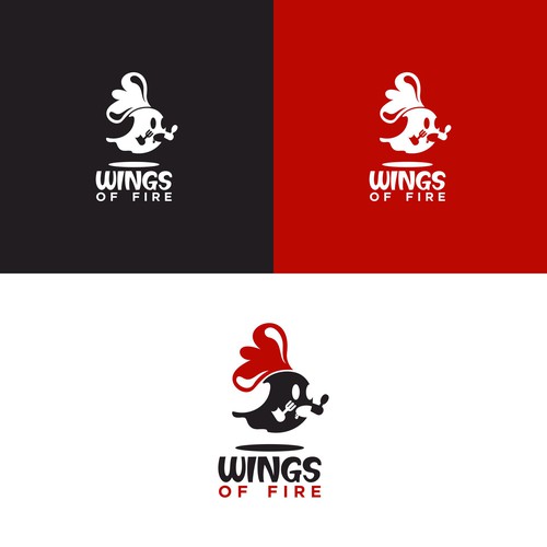 WINGS OF FIRE LOGO Design by MisterR