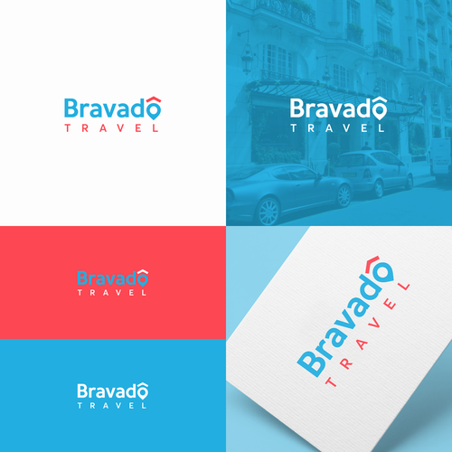 Design a logo for an online travel company Design by pixelmatters