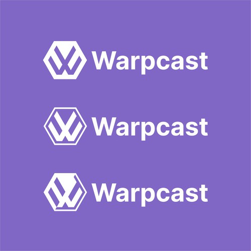 Design Warpcast logo di jemma1949