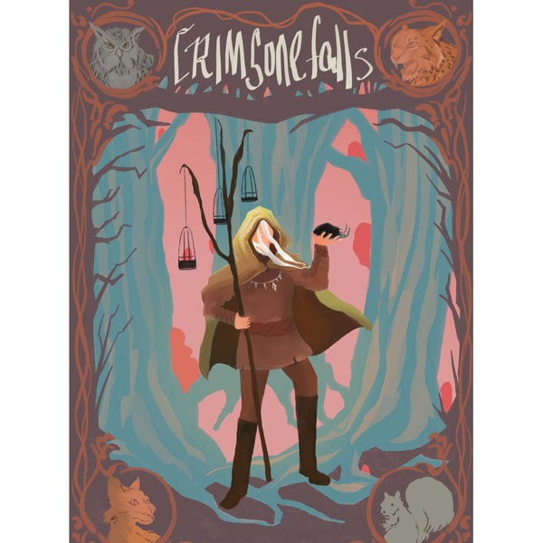 Book illustration concept 