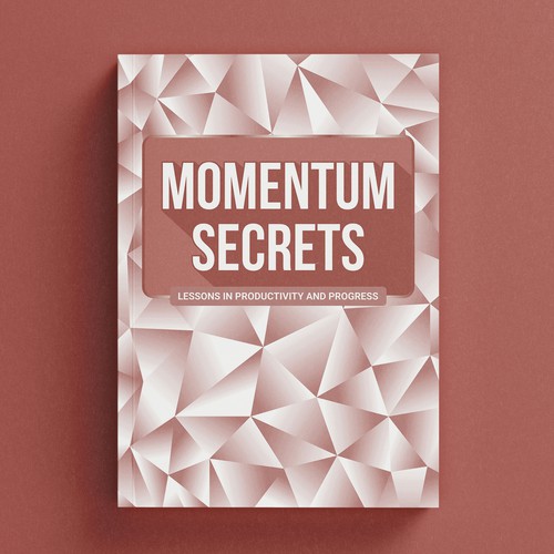 Create a cover for a book about Lessons in Productivity and Progress Design by Shreya007⭐