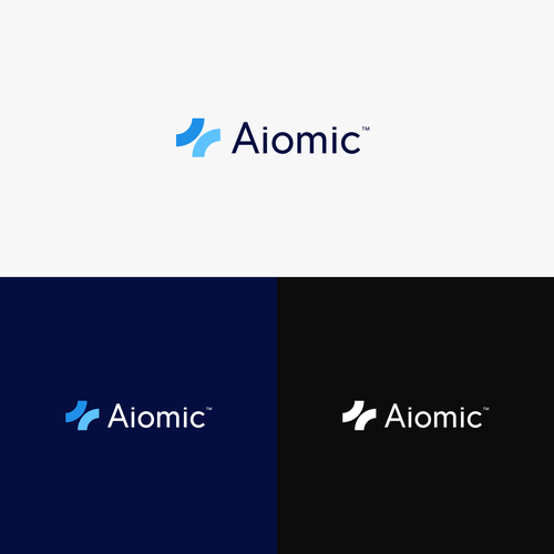 New logo for Aiomic (AI healthtech company) Design by Rostyslav Vitomskyi