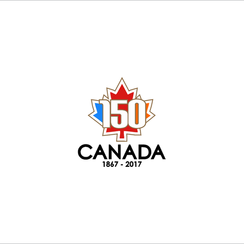 Community contest: Design Canada’s 150th birthday logo! Design by as'ad17