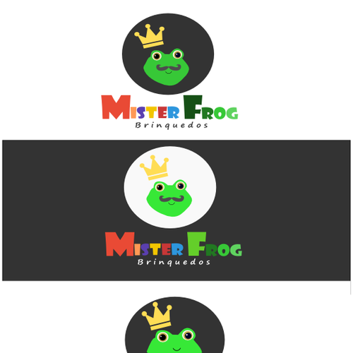 Mister Frog Toy Shop Searchs: Logo + Visual Identity Design by Mateus Monteiro