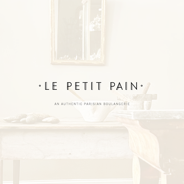 Logo concept for a French-style bakery