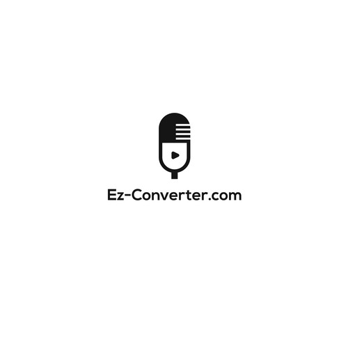 ez-converter logo: audio to video Design by Alam_H