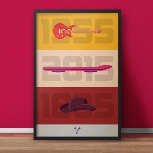 Create your own ‘80s-inspired movie poster! Design by Renan Fac