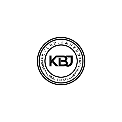 Bold 'KBJ' Logo for Real Estate Agent Design by aflahul