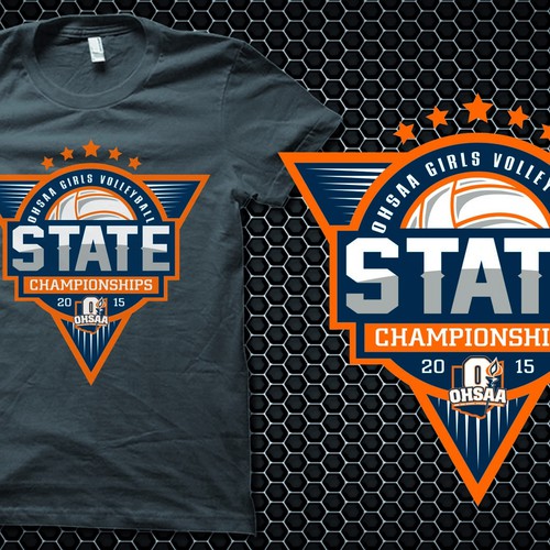 2015 OHSAA Girls Volleyball State Championships | T-shirt contest