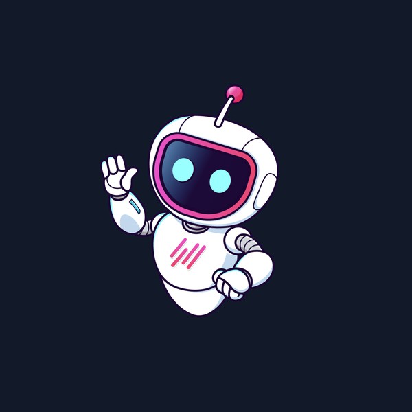 Design by wira sableng titled "edudip logo robot mascot"