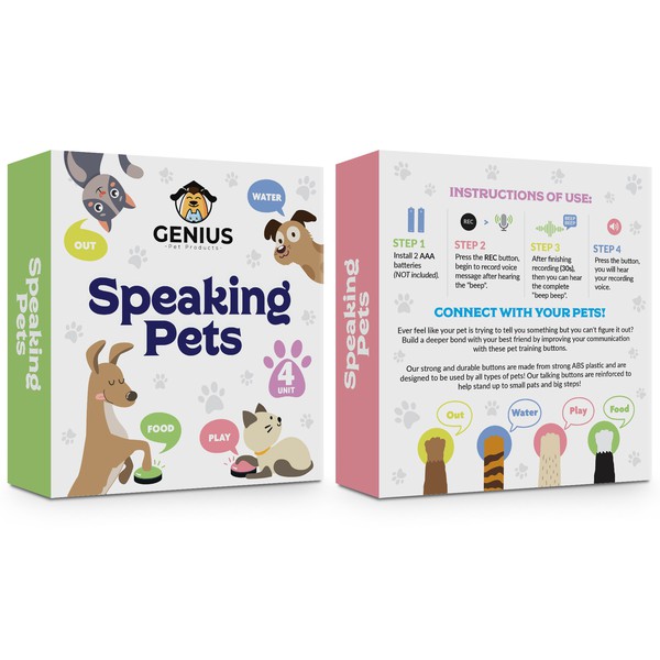 Genius Speaking Pets