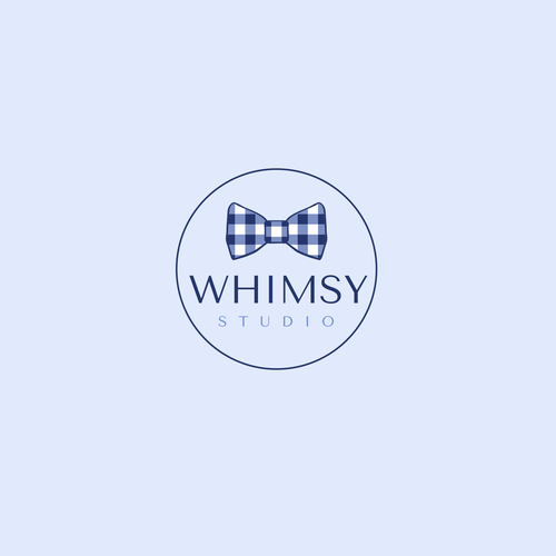 A whimsical logo incorporating gingham Design by mmkdesign