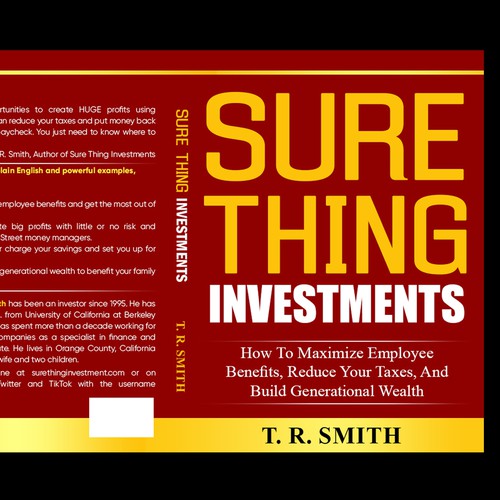 Book Cover Design for a Personal Finance Book Design by shuma