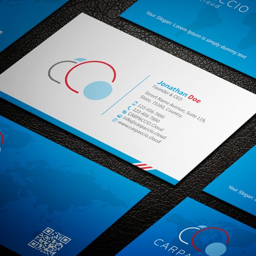 Give more muscle to research with graphic ID for CARPACCIO.cloud Design by DesignsTRIBE