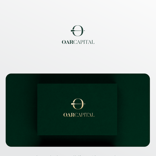 "Classy, understated design for our new investment firm." winning 